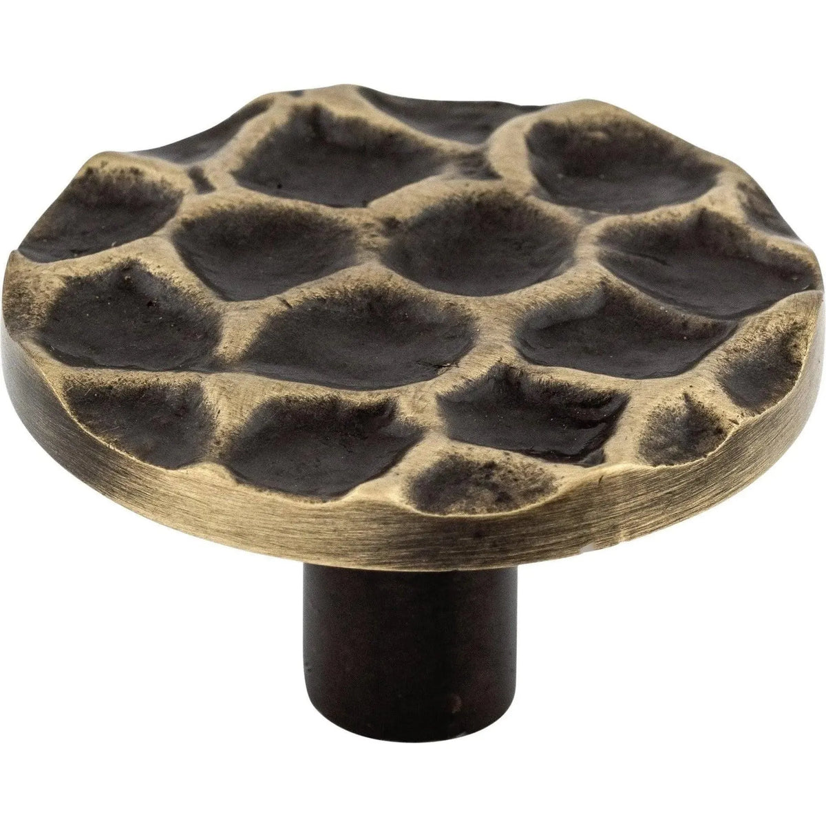 Top Knobs - Cobblestone Round Knob - TK297BA | Montreal Lighting & Hardware