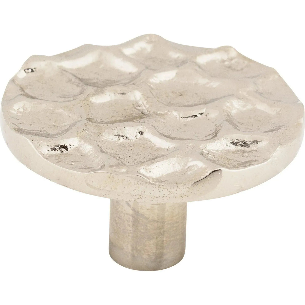 Top Knobs - Cobblestone Round Knob - TK297PN | Montreal Lighting & Hardware