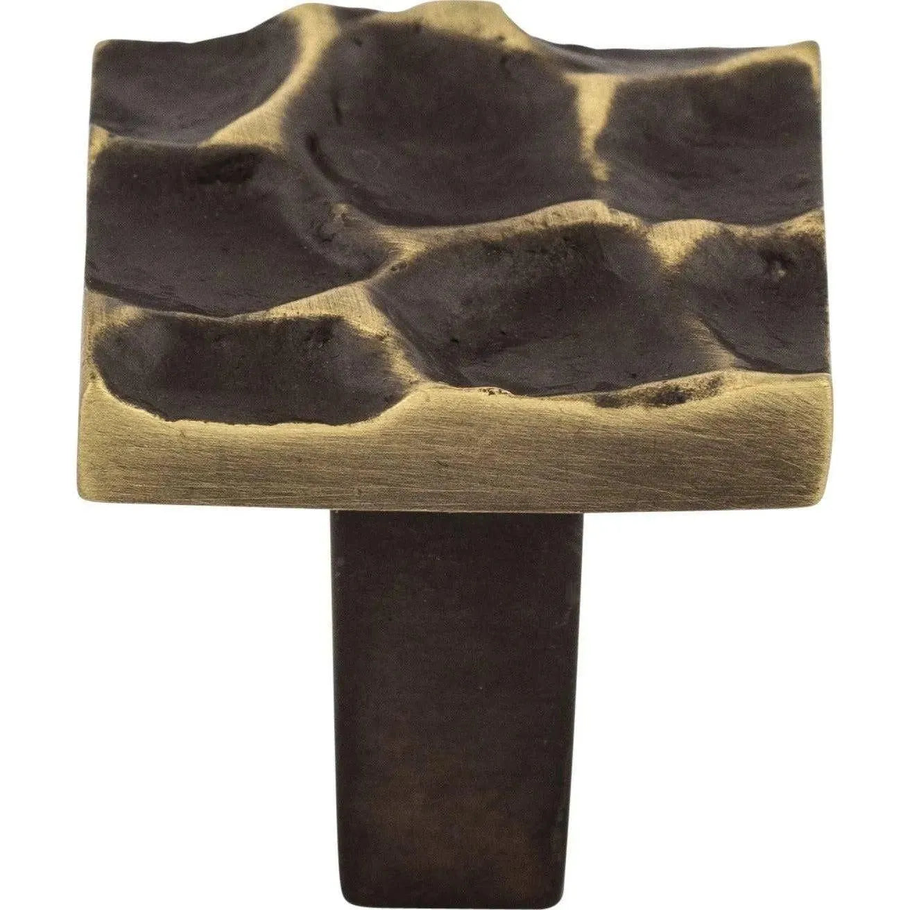 Top Knobs - Cobblestone Square Knob - TK300BA | Montreal Lighting & Hardware