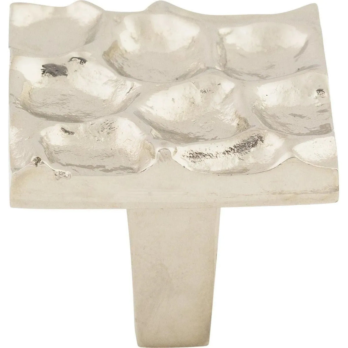 Top Knobs - Cobblestone Square Knob - TK301PN | Montreal Lighting & Hardware