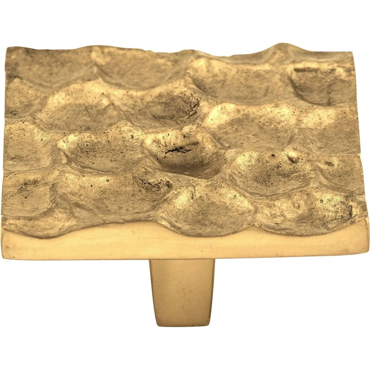 Top Knobs - Cobblestone Square Knob - TK302BR | Montreal Lighting & Hardware