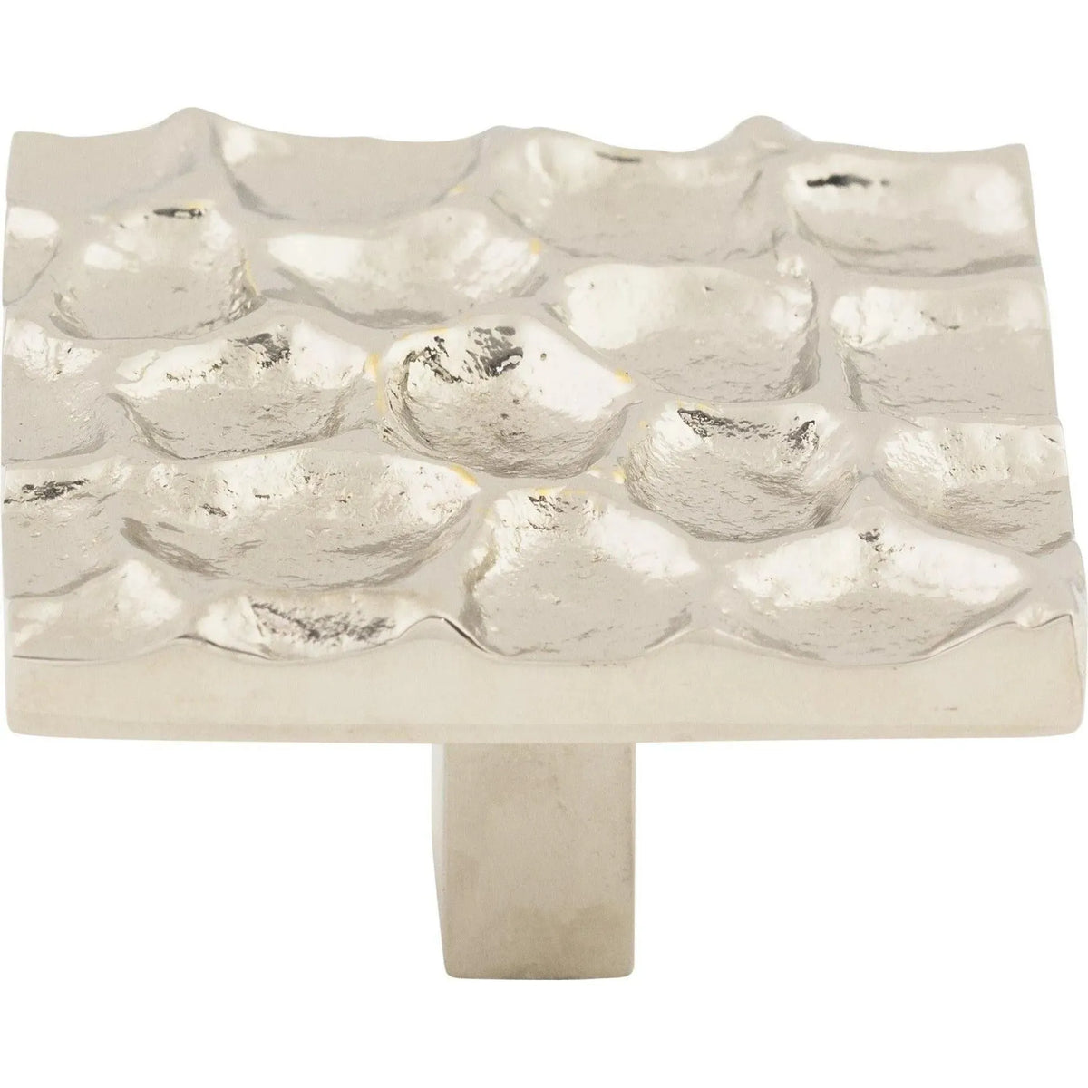 Top Knobs - Cobblestone Square Knob - TK302PN | Montreal Lighting & Hardware