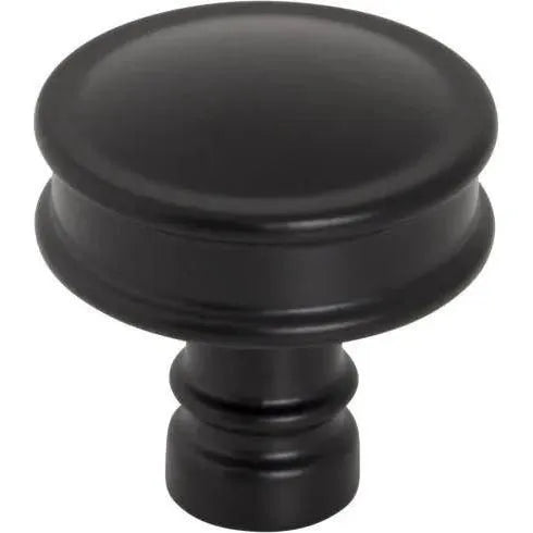 Top Knobs - Cranford Knob - TK3140BLK | Montreal Lighting & Hardware