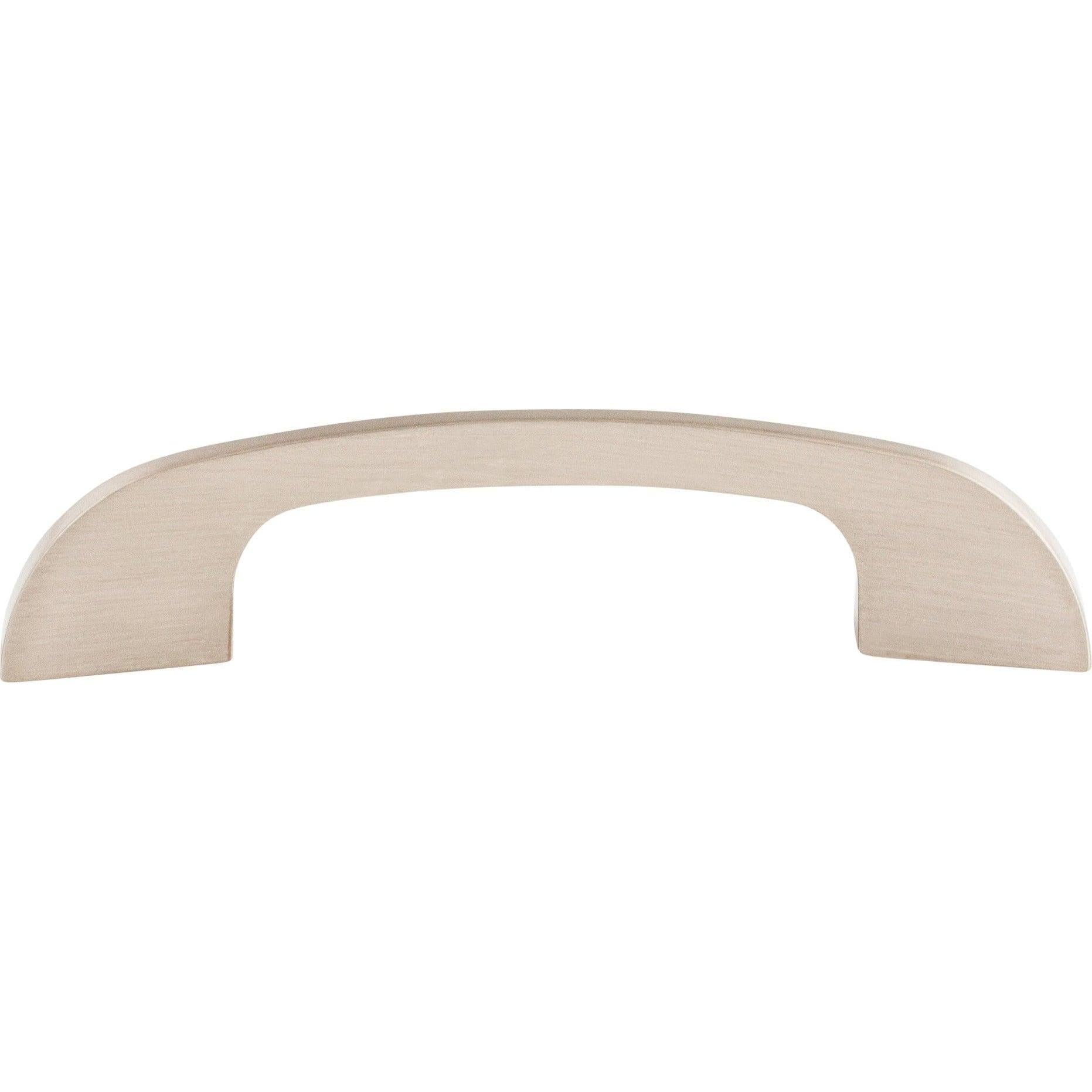 Top Knobs - Curved Tidal Pull - TK41BSN | Montreal Lighting & Hardware