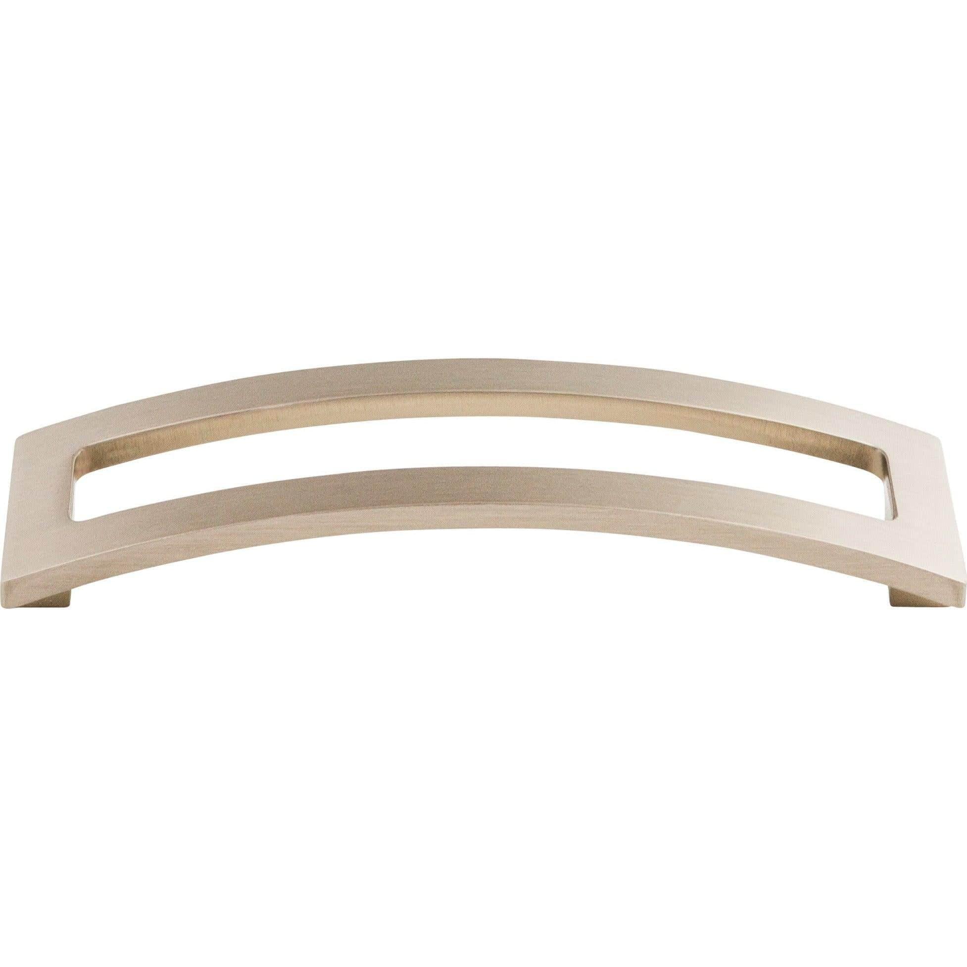 Top Knobs - Euro Arched Pull - TK247BSN | Montreal Lighting & Hardware