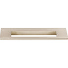 Top Knobs - Europa Cut Out Tab Pull - TK521BSN | Montreal Lighting & Hardware