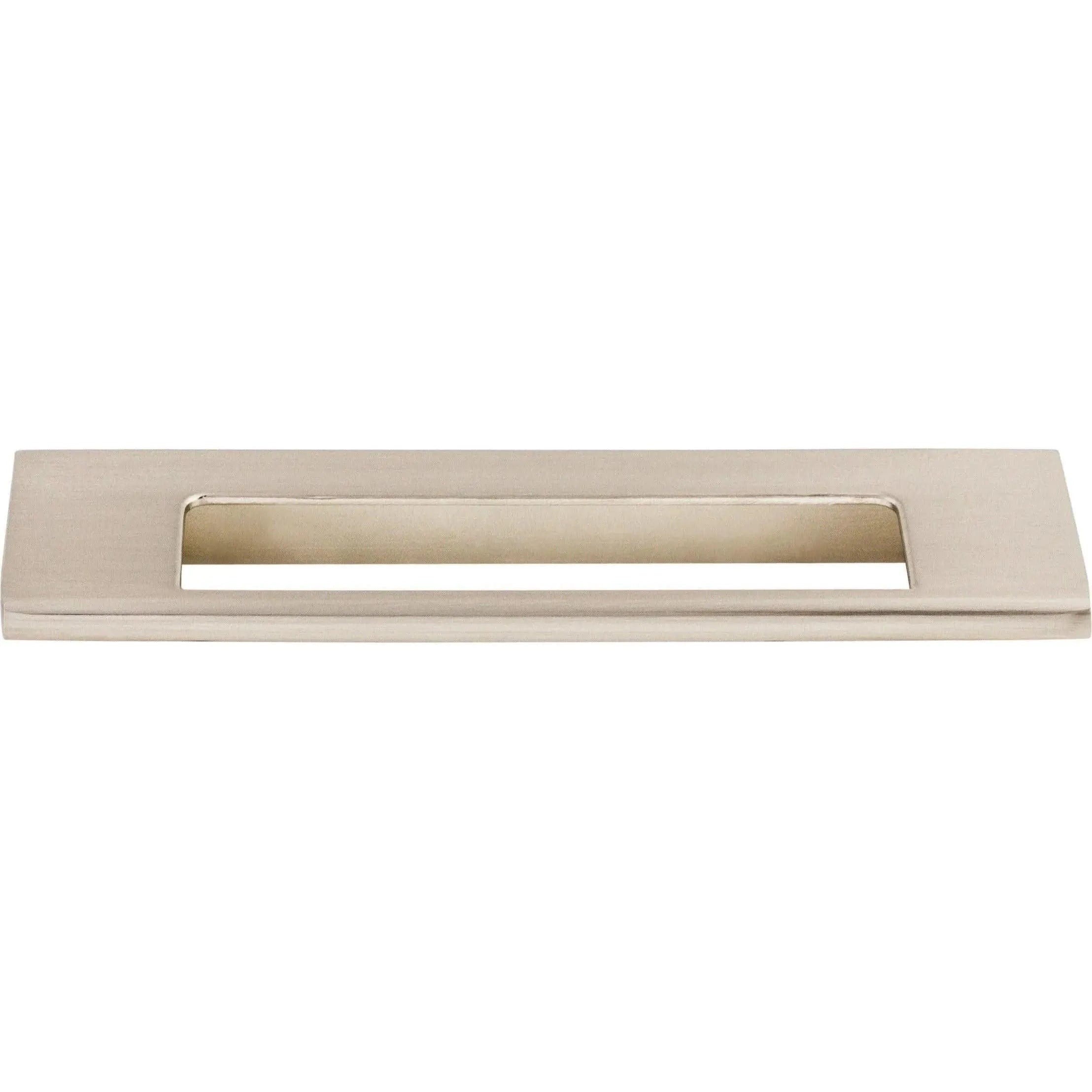 Top Knobs - Europa Cut Out Tab Pull - TK521BSN | Montreal Lighting & Hardware