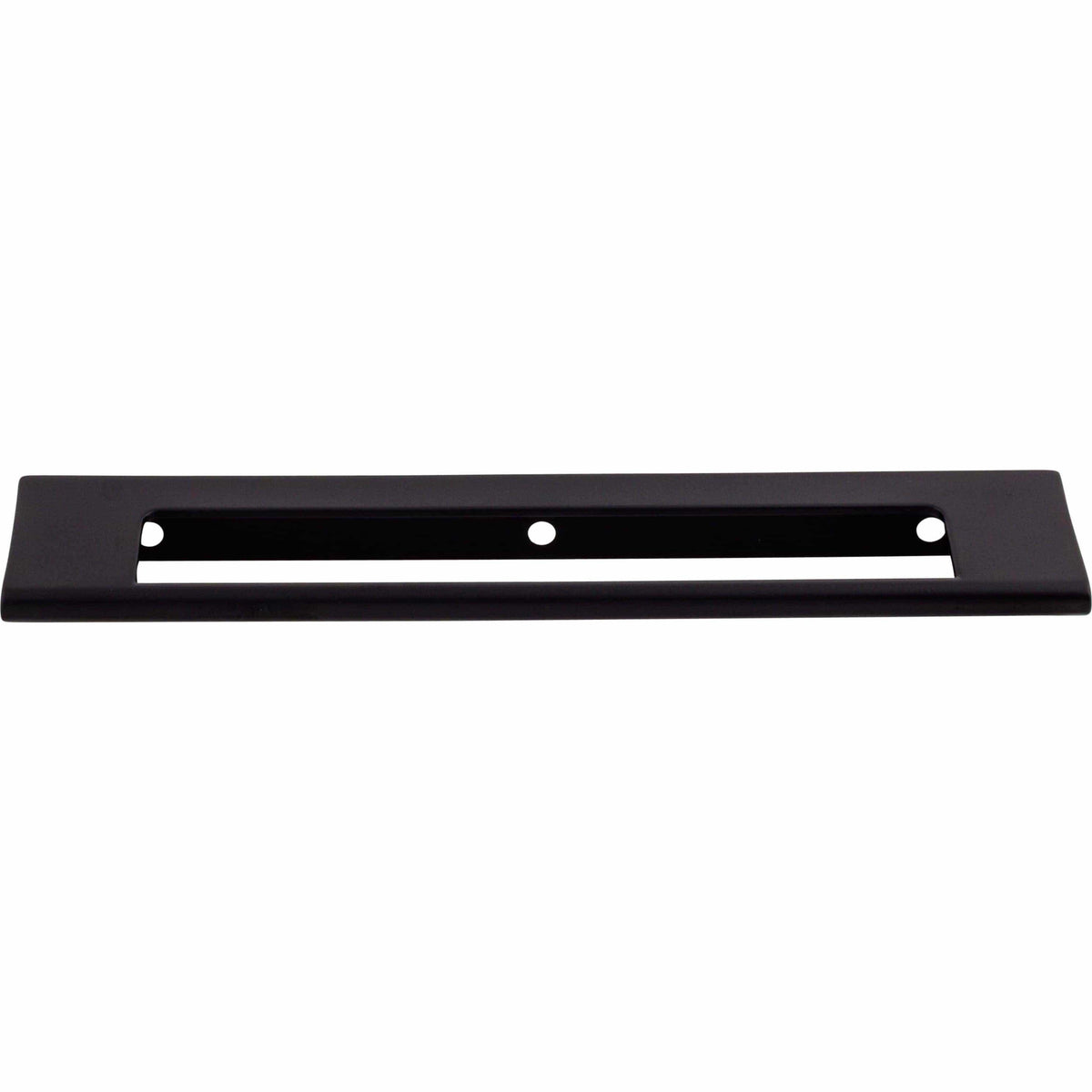 Top Knobs - Europa Cut Out Tab Pull - TK522BLK | Montreal Lighting & Hardware
