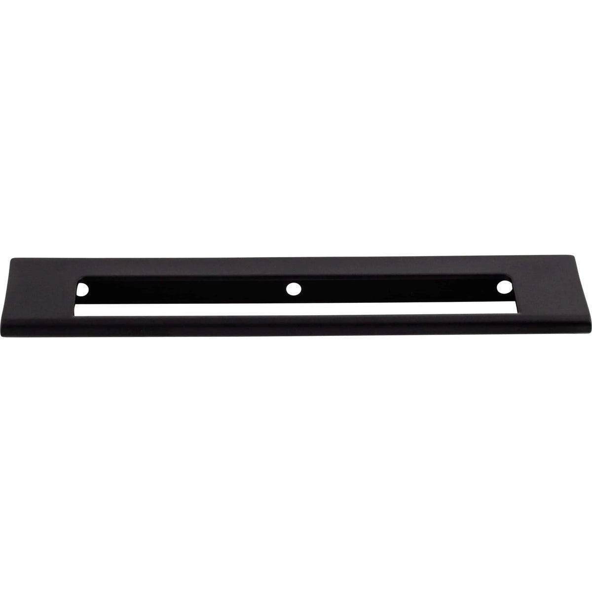 Top Knobs - Europa Cut Out Tab Pull - TK522BLK | Montreal Lighting & Hardware