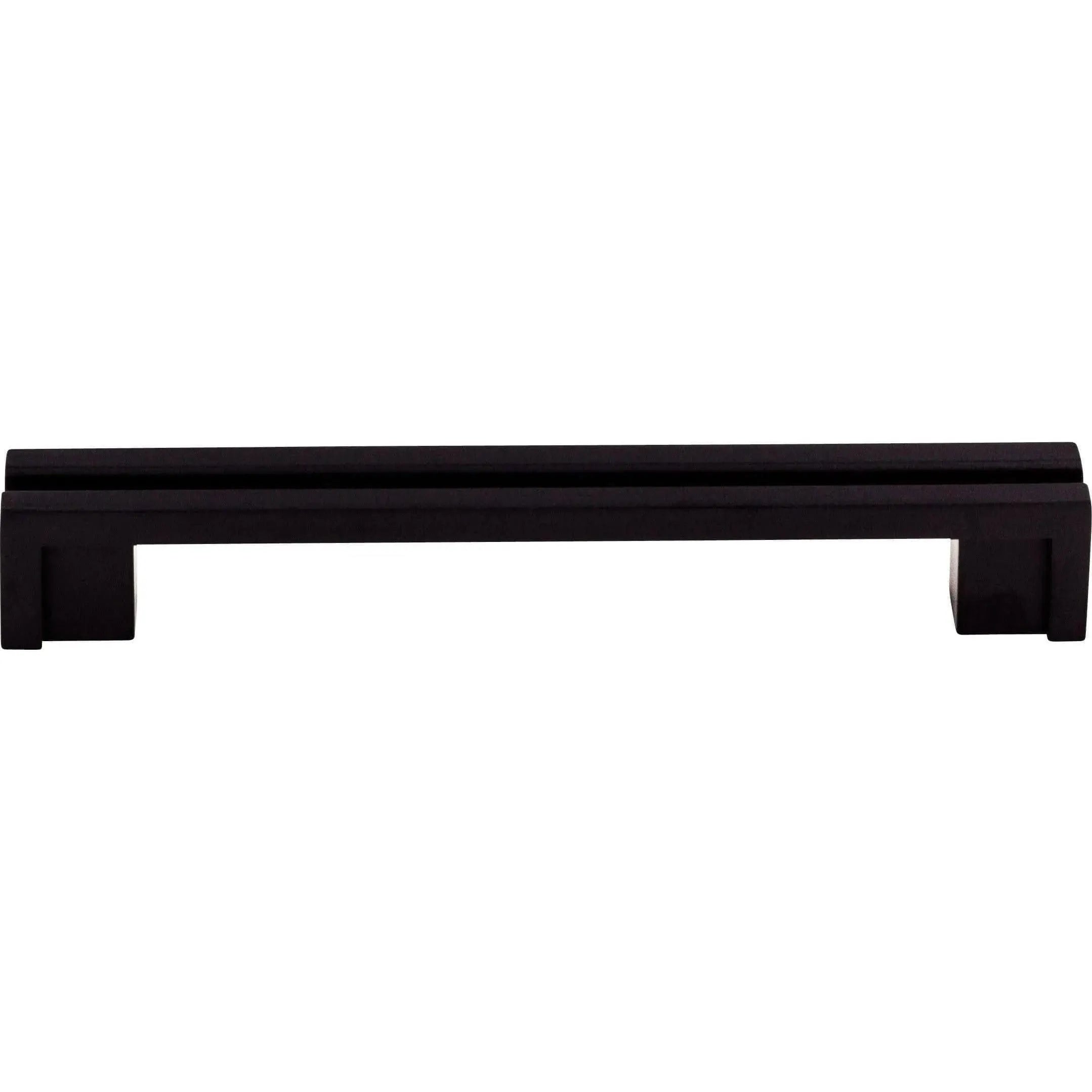 Top Knobs - Flat Rail Pull - TK56BLK | Montreal Lighting & Hardware