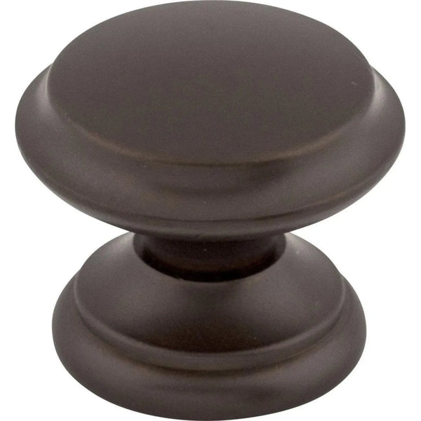 Bouton à dessus plat