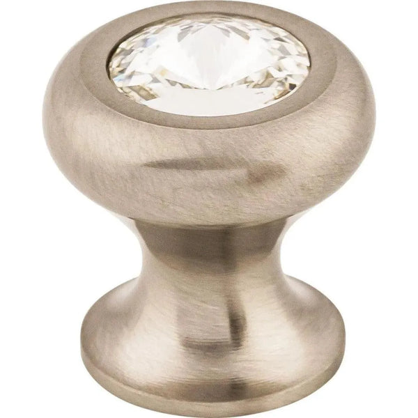 Hayley Crystal Knob Clear