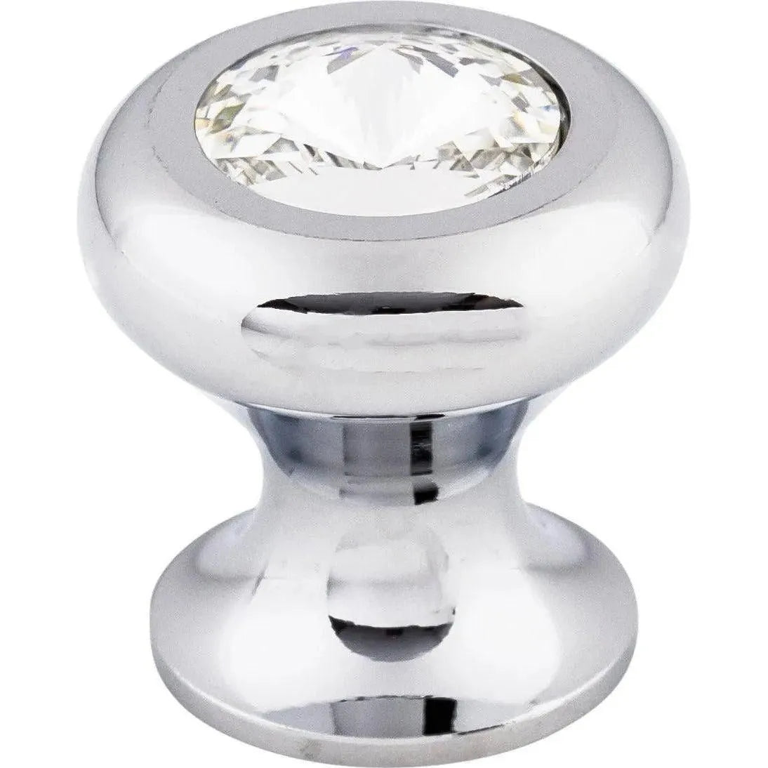 Top Knobs - Hayley Crystal Knob Clear - TK845BSN | Montreal Lighting & Hardware