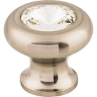 Top Knobs - Hayley Crystal Knob Clear - TK846BSN | Montreal Lighting & Hardware