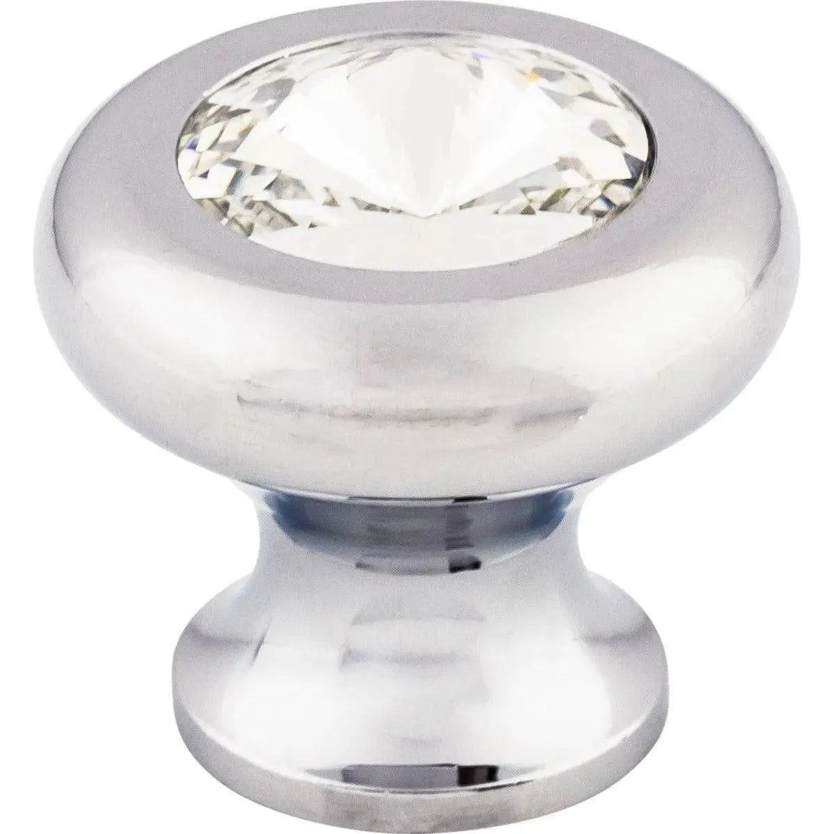 Top Knobs - Hayley Crystal Knob Clear - TK846PC | Montreal Lighting & Hardware