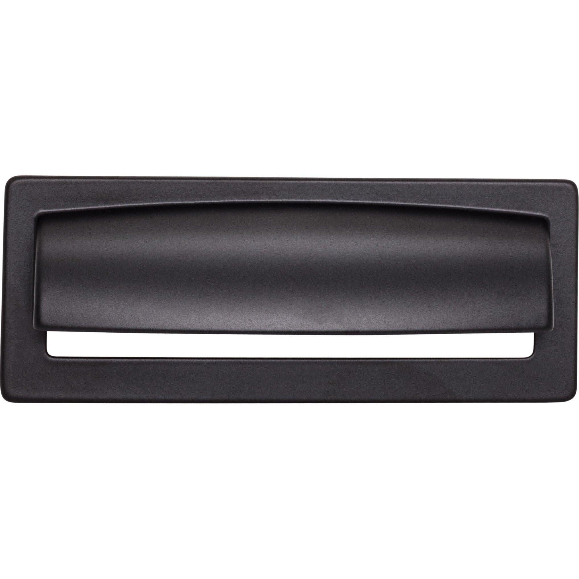 Top Knobs - Hollin Cup Pull - TK937BLK | Montreal Lighting & Hardware