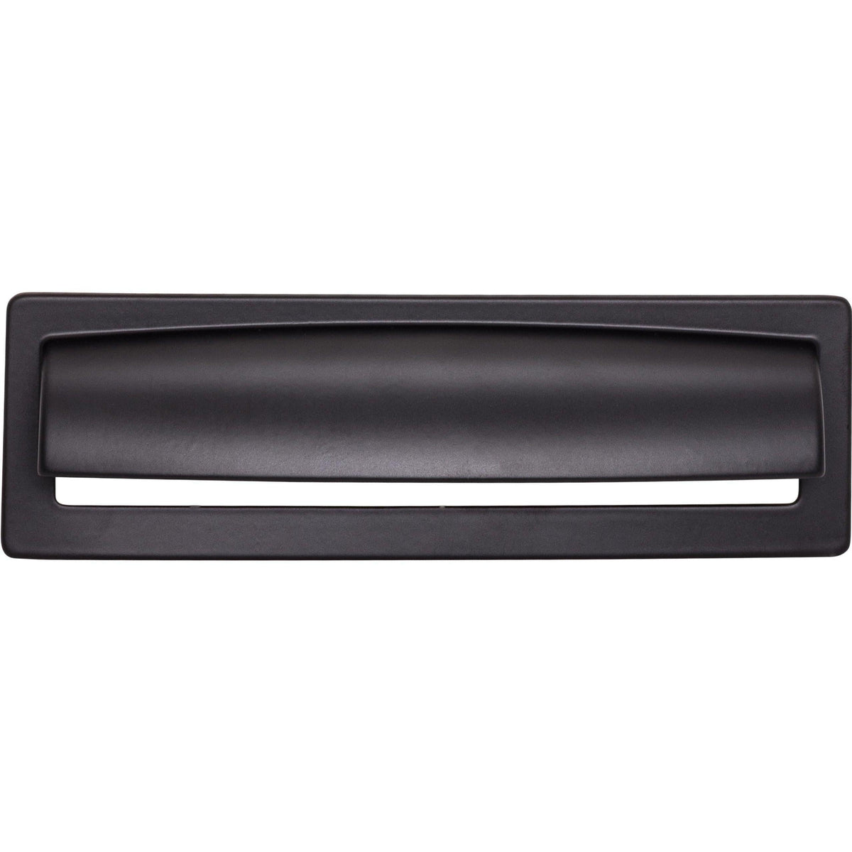 Top Knobs - Hollin Cup Pull - TK938BLK | Montreal Lighting & Hardware