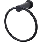 Top Knobs - Hopewell Bath Ring - HOP5BLK | Montreal Lighting & Hardware