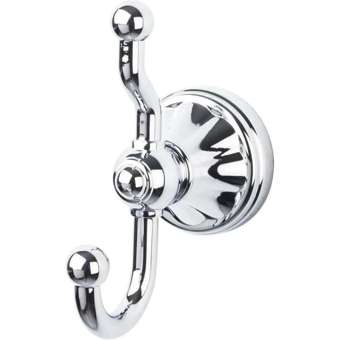 Top Knobs - Hudson Bath Double Hook - HUD2PC | Montreal Lighting & Hardware