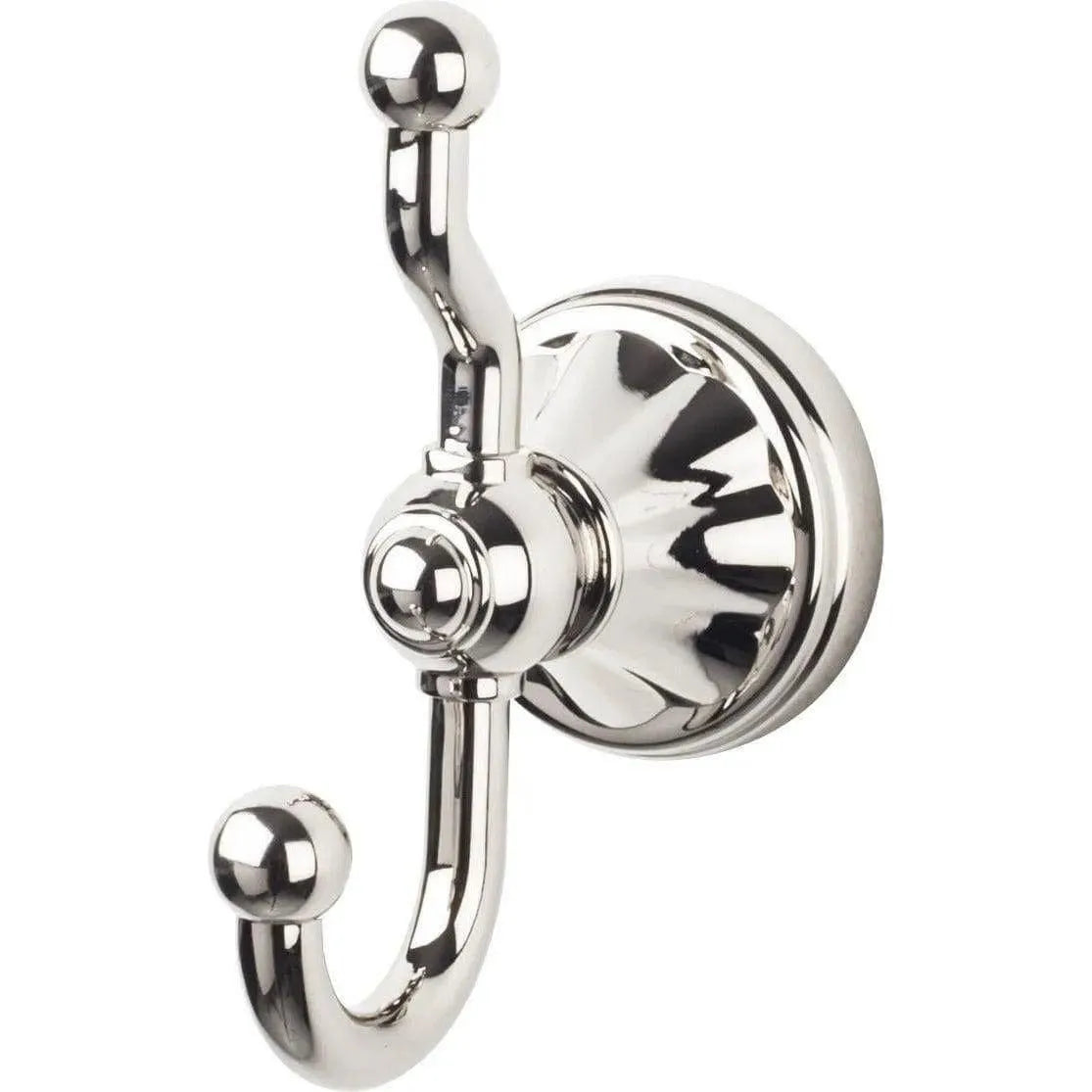 Top Knobs - Hudson Bath Double Hook - HUD2PN | Montreal Lighting & Hardware