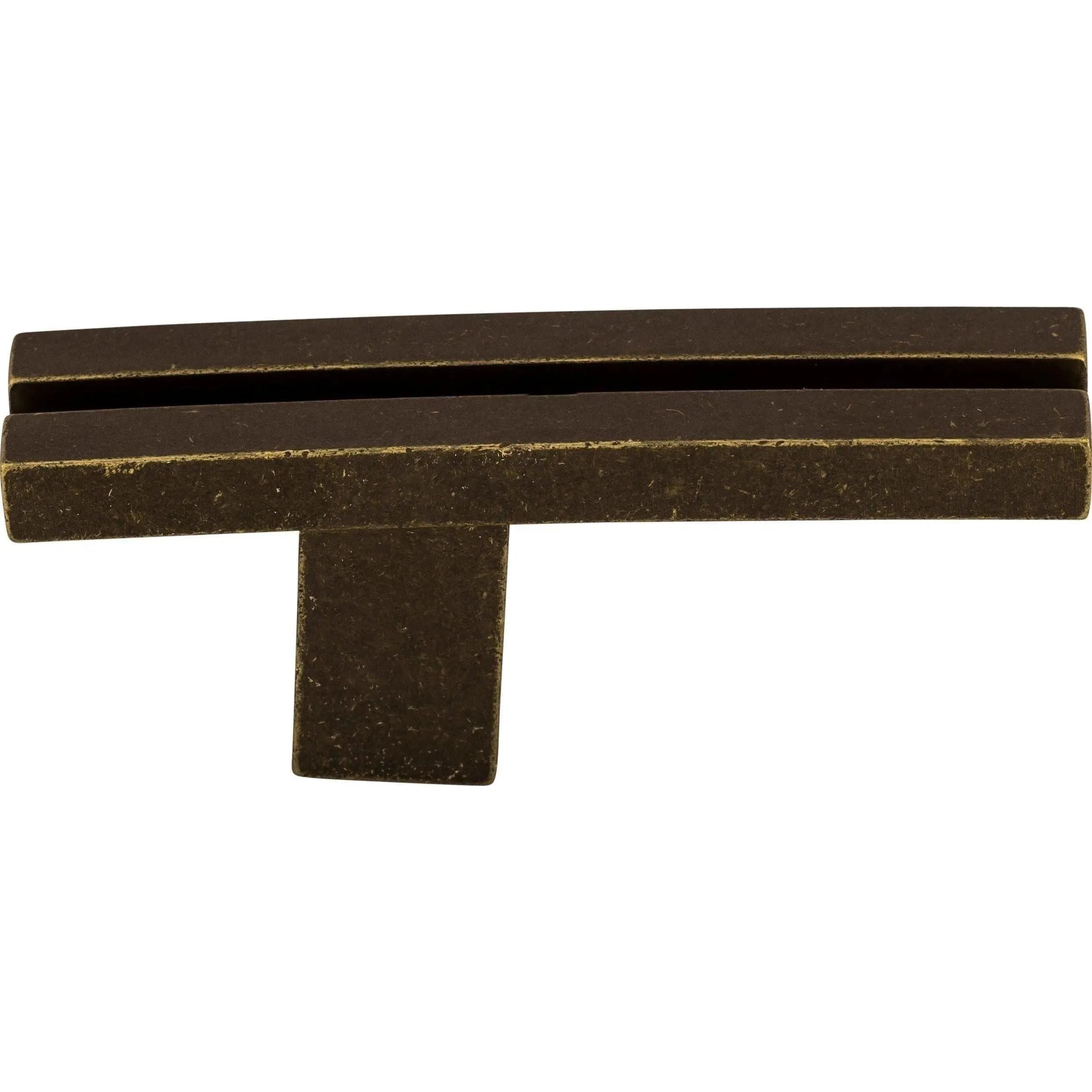 Top Knobs - Inset Rail Knob - TK82GBZ | Montreal Lighting & Hardware
