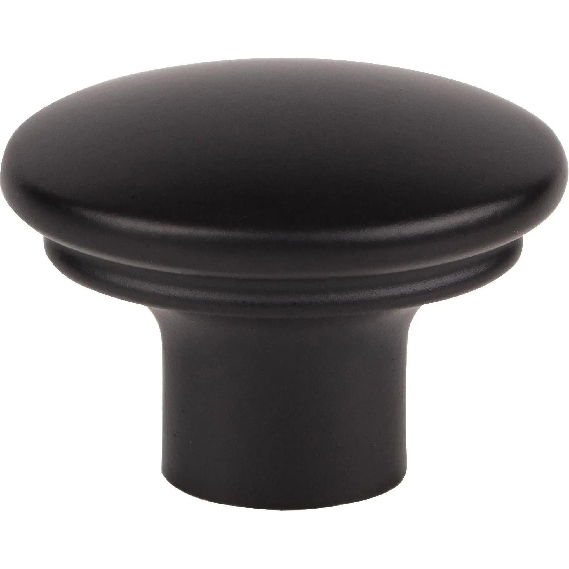 Top Knobs - Julian Oval Knob - TK3051BLK | Montreal Lighting & Hardware