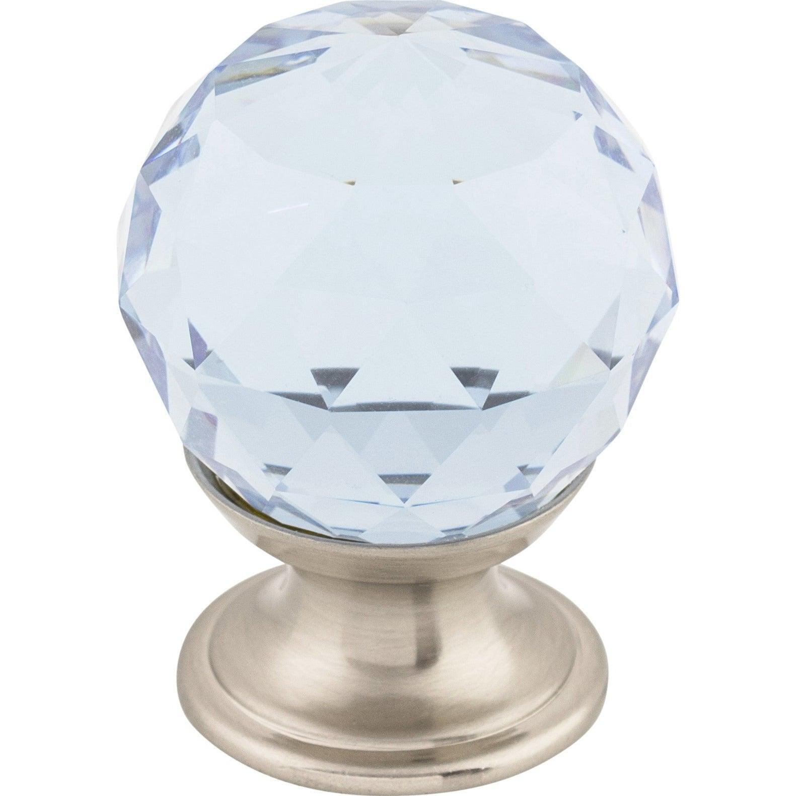 Top Knobs - Light Blue Crystal Knob - TK113BSN | Montreal Lighting & Hardware