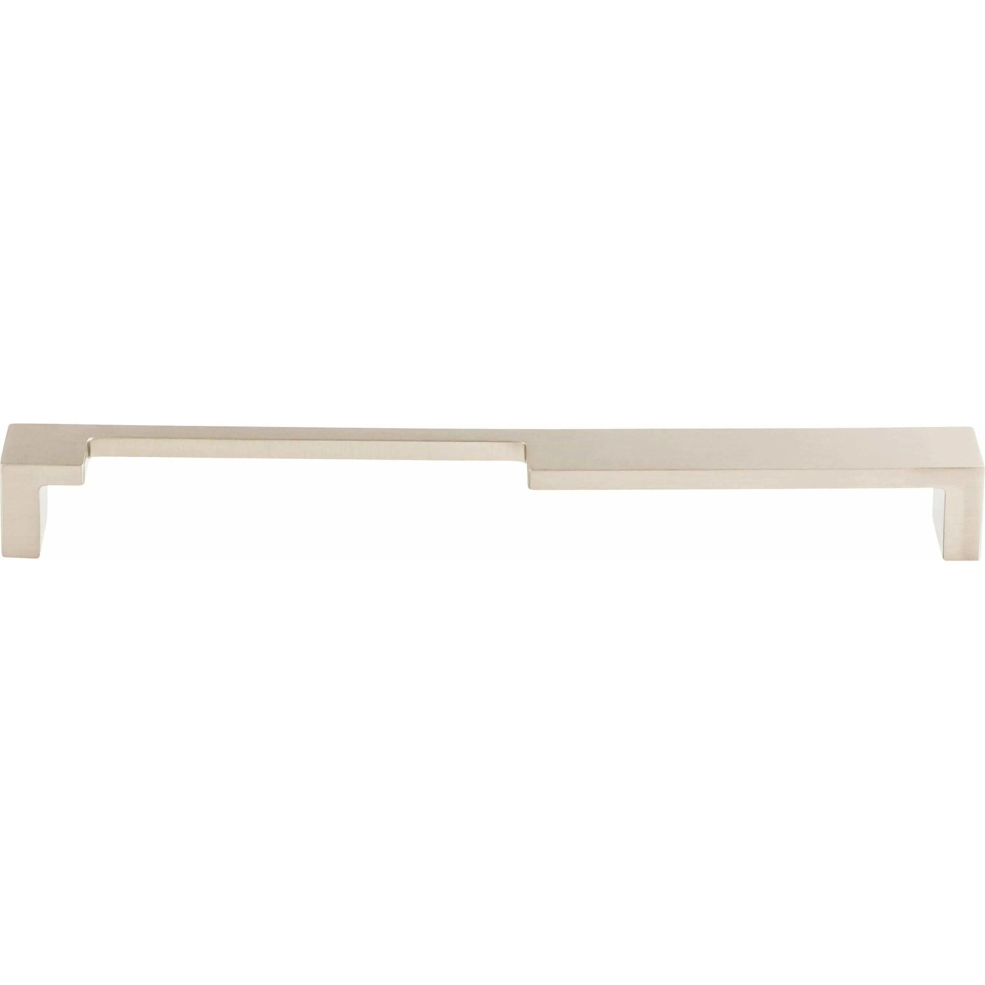 Top Knobs - Modern Metro Notch Pull A - TK258BSN | Montreal Lighting & Hardware