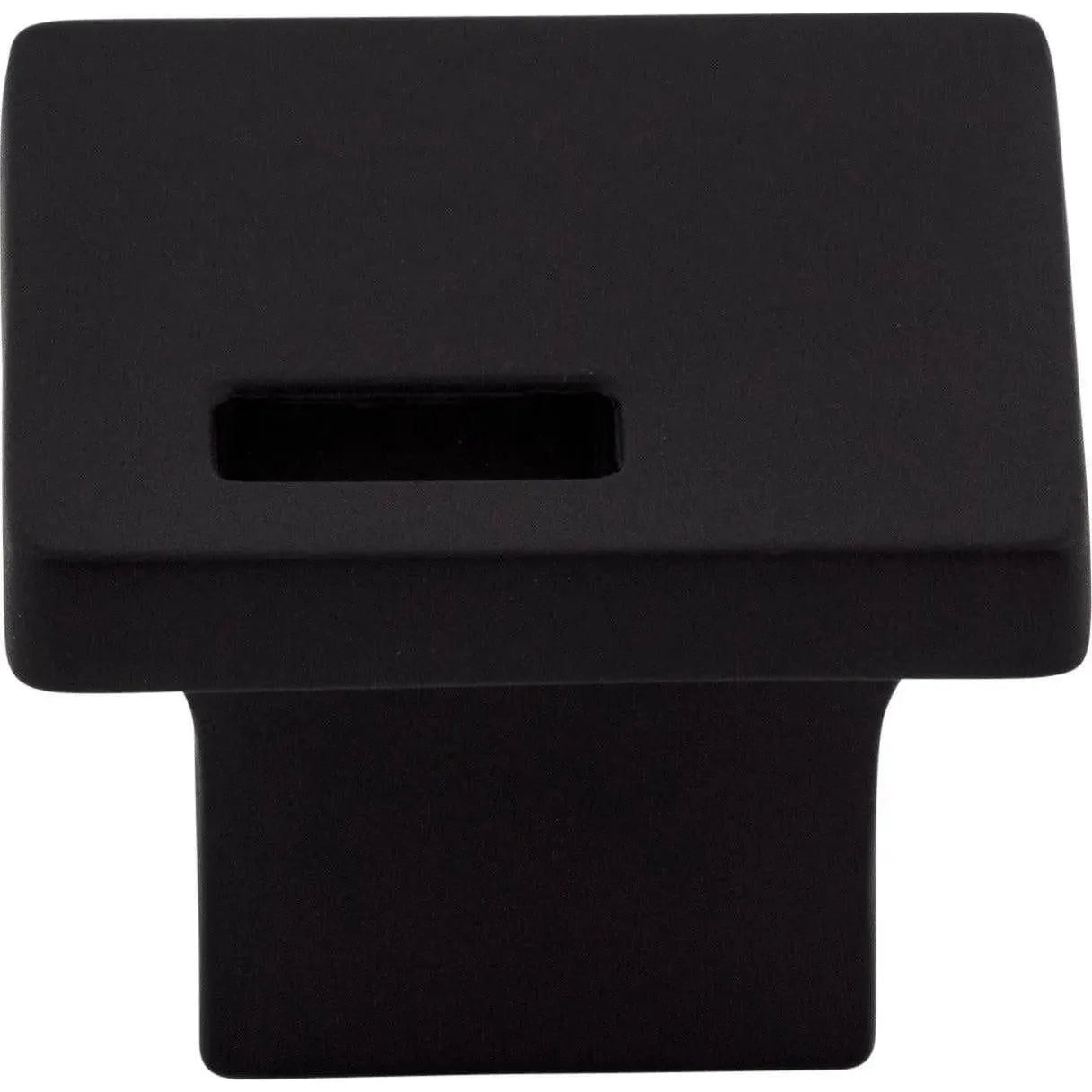 Top Knobs - Modern Metro Slot Knob - TK269BLK | Montreal Lighting & Hardware