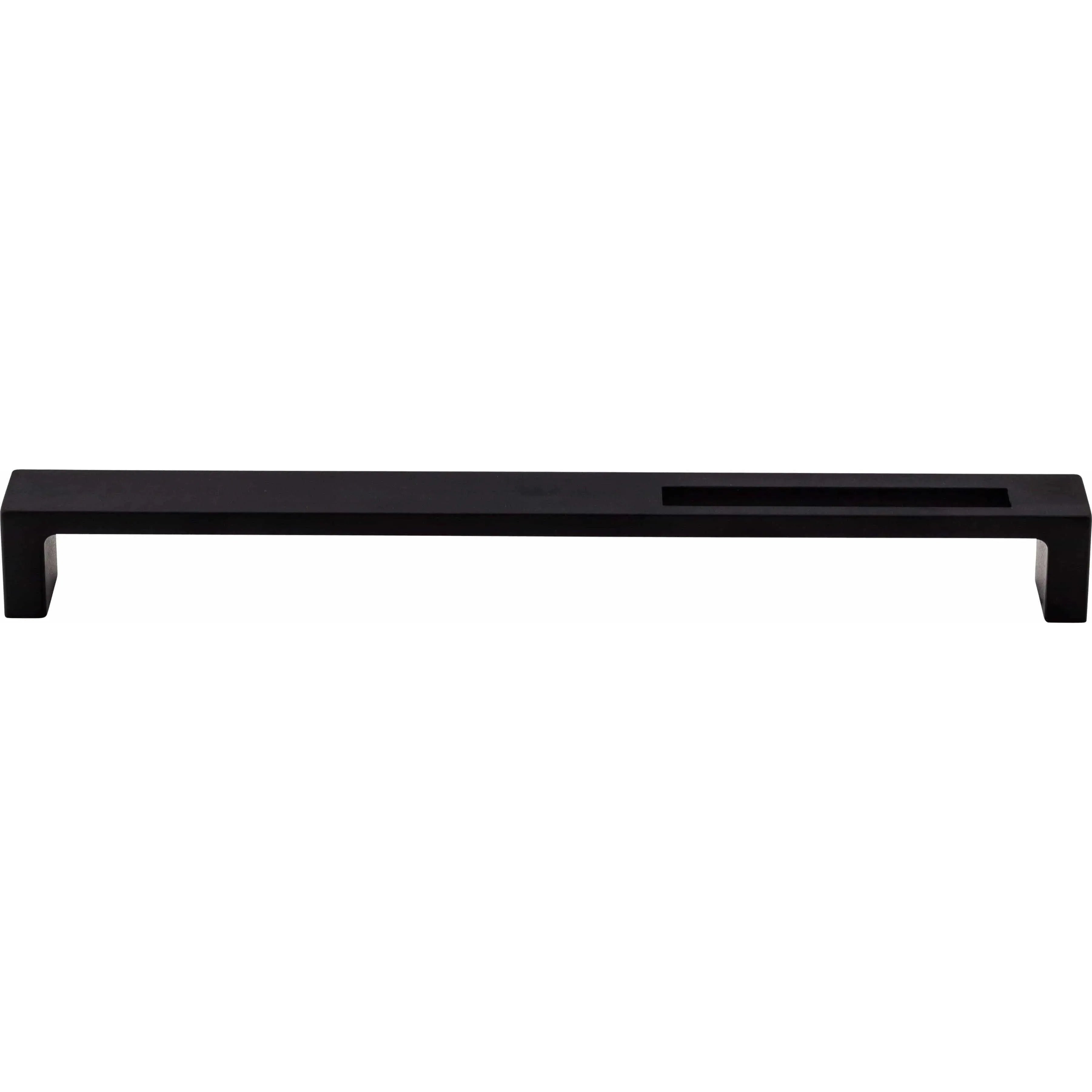 Top Knobs - Modern Metro Slot Pull - TK268BLK | Montreal Lighting & Hardware