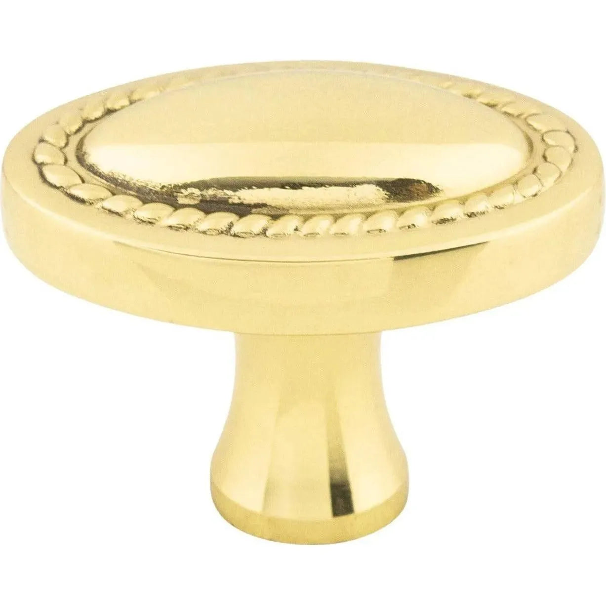 Top Knobs - Oval Rope Knob - M346 | Montreal Lighting & Hardware