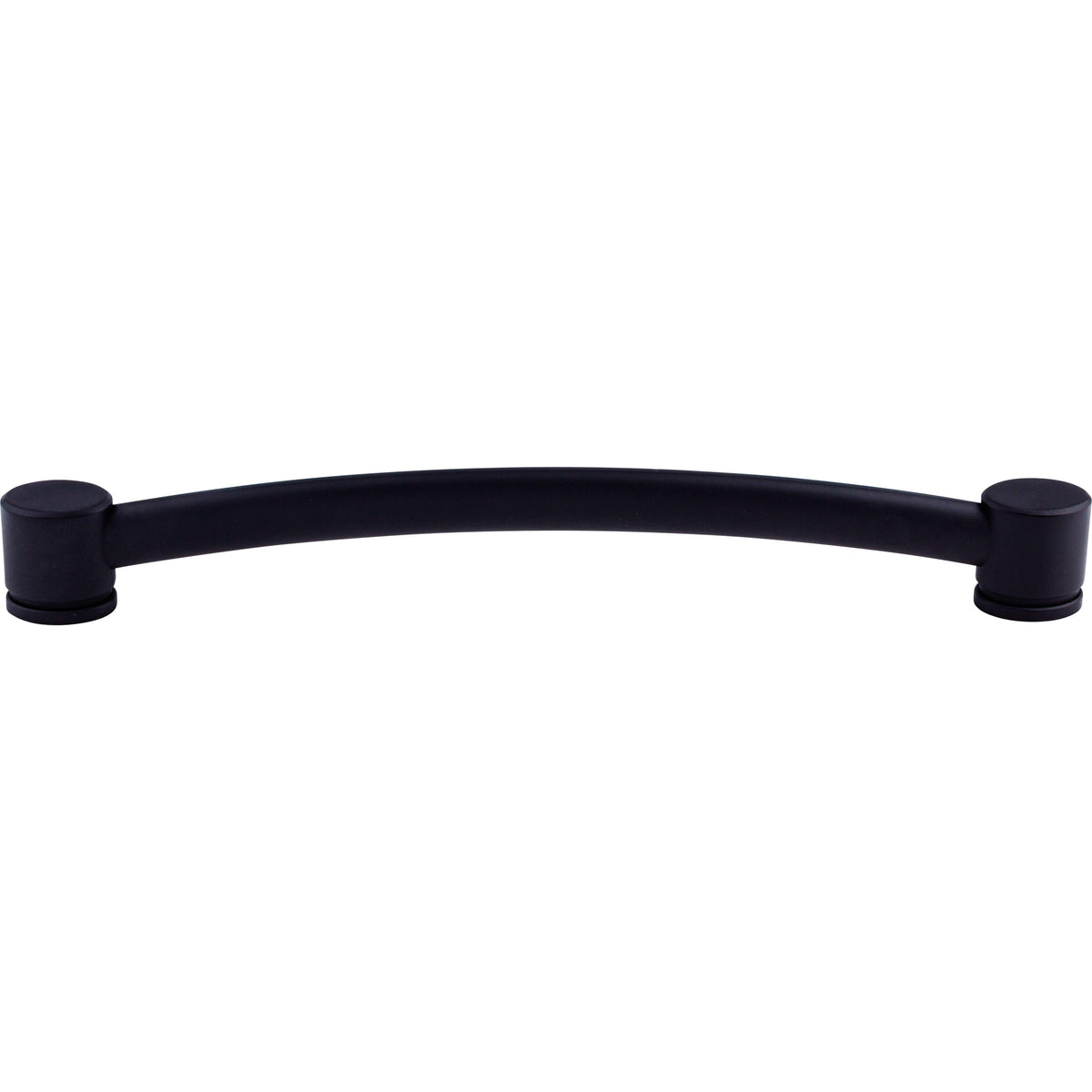 Top Knobs - Oval Thin Appliance Pull - TK67BLK | Montreal Lighting & Hardware