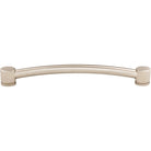 Top Knobs - Oval Thin Appliance Pull - TK67BSN | Montreal Lighting & Hardware