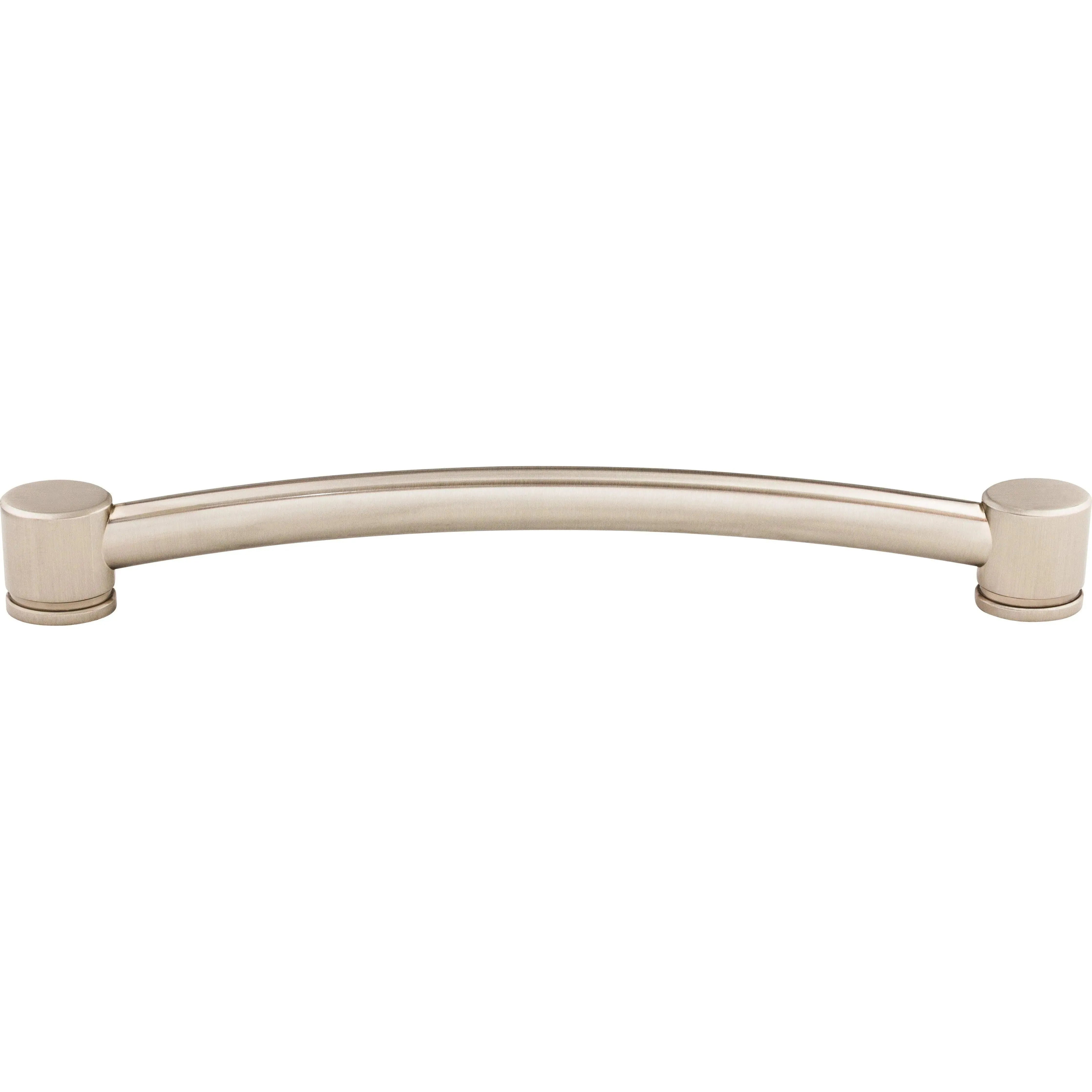 Top Knobs - Oval Thin Appliance Pull - TK67BSN | Montreal Lighting & Hardware