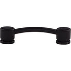 Top Knobs - Oval Thin Pull - TK63BLK | Montreal Lighting & Hardware