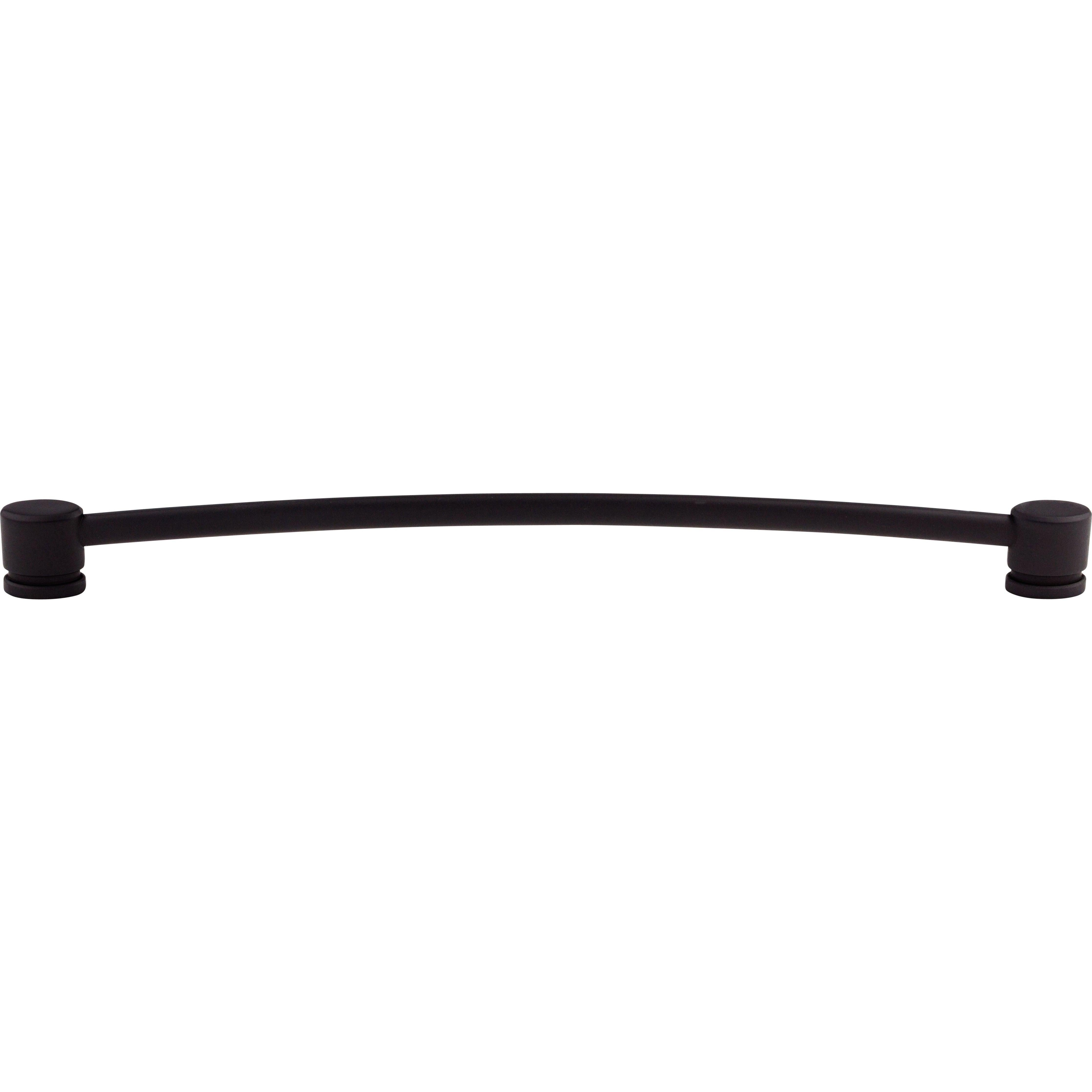 Top Knobs - Oval Thin Pull - TK66BLK | Montreal Lighting & Hardware