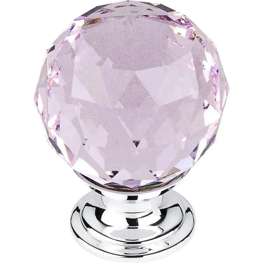 Top Knobs - Pink Crystal Knob - TK118PC | Montreal Lighting & Hardware