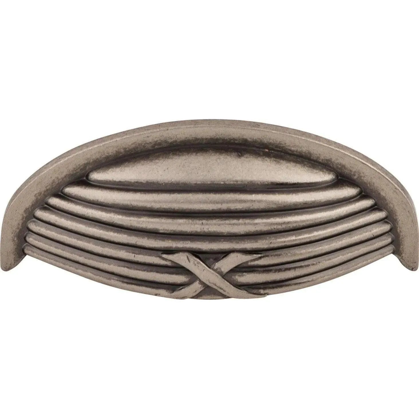 Top Knobs - Ribbon & Reed Cup Pull - M938 | Montreal Lighting & Hardware