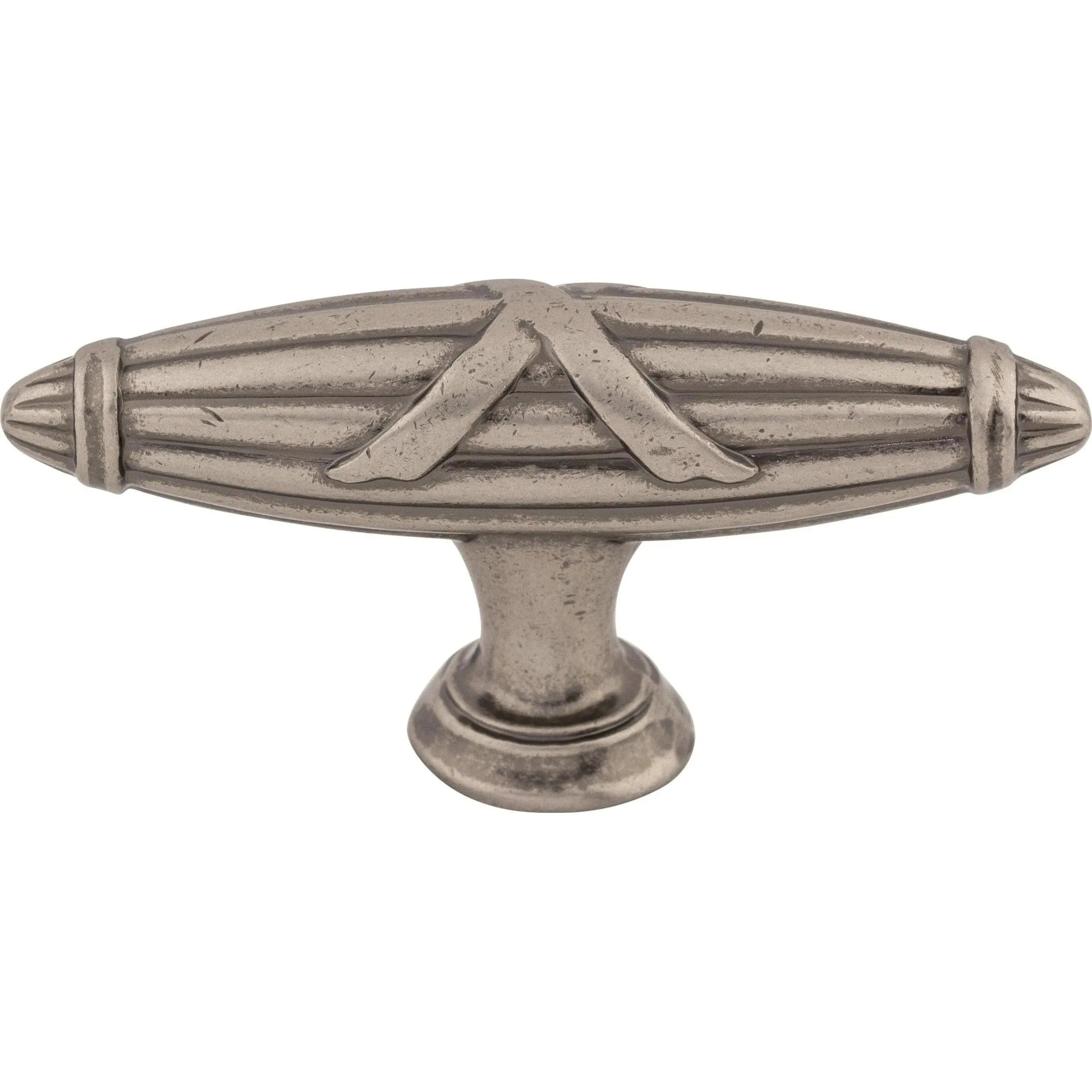 Top Knobs - Ribbon & Reed T-Pull - M929 | Montreal Lighting & Hardware