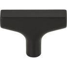 Top Knobs - Riverside T-Knob - TK1010BLK | Montreal Lighting & Hardware