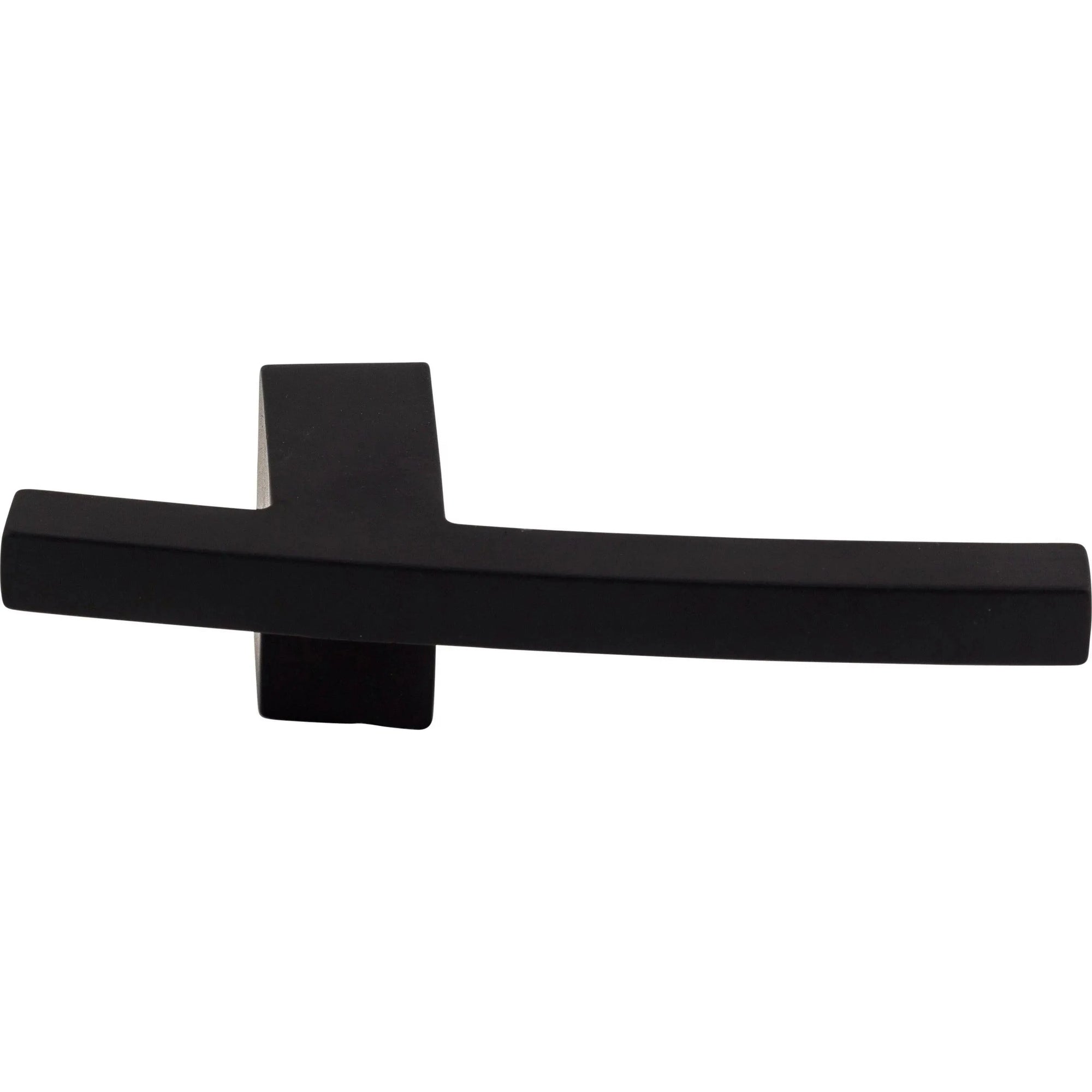 Top Knobs - Slanted A Knob - TK84BLK | Montreal Lighting & Hardware