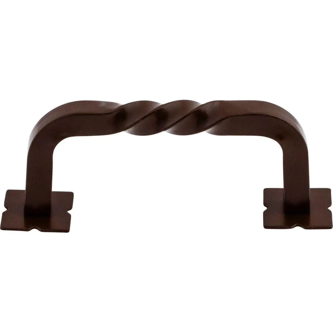 Top Knobs - Square Twist D Pull - M784 | Montreal Lighting & Hardware