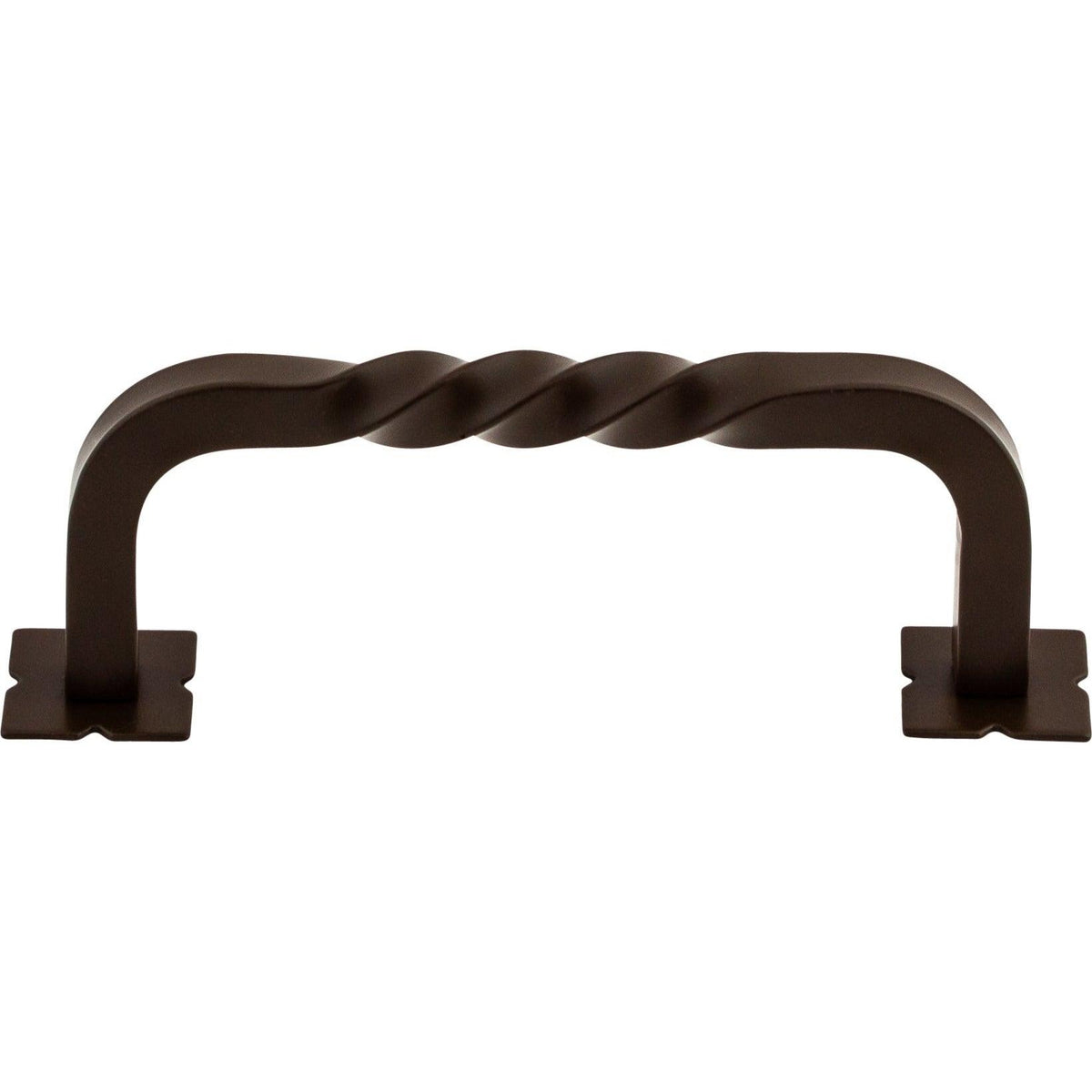 Top Knobs - Square Twist D Pull - M784 | Montreal Lighting & Hardware