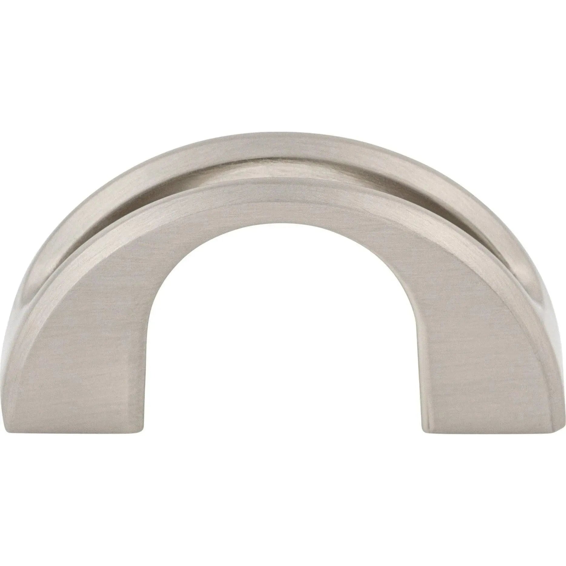 Top Knobs - Tango U Finger Pull - TK617BLK | Montreal Lighting & Hardware