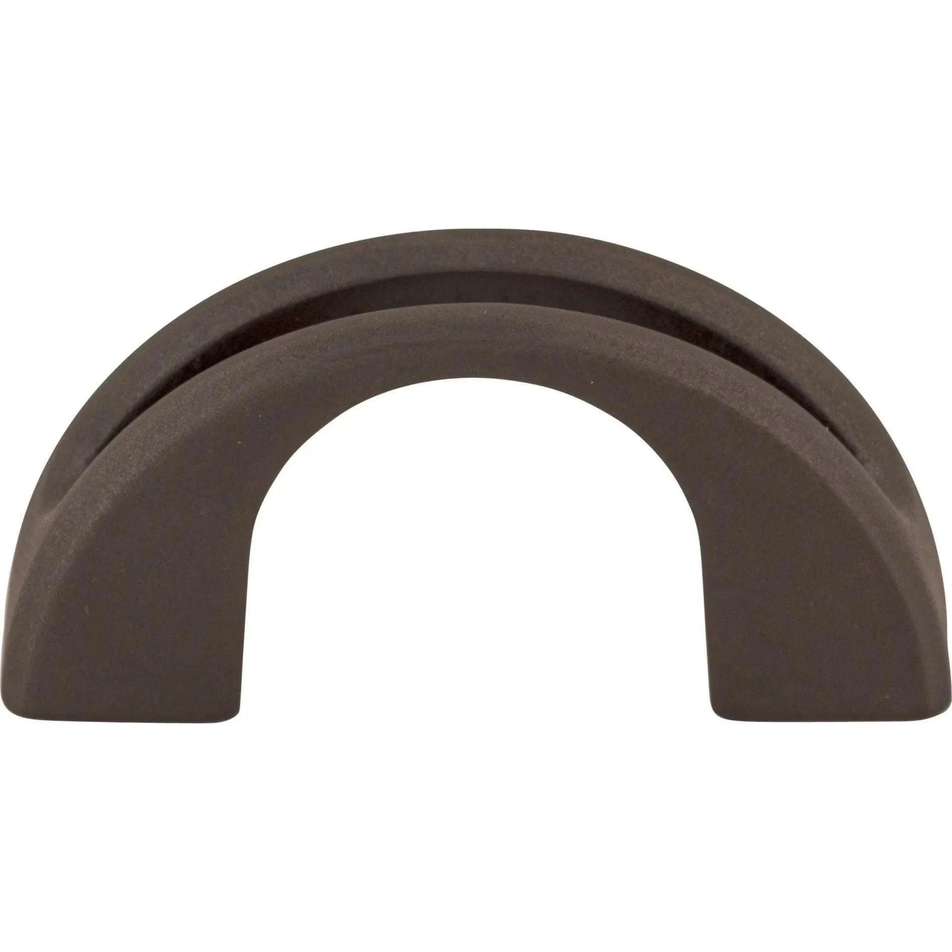 Top Knobs - Tango U Finger Pull - TK617SAB | Montreal Lighting & Hardware
