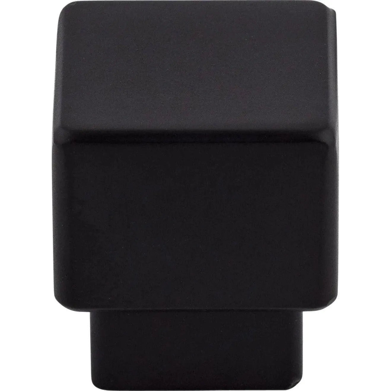 Top Knobs - Tapered Square Knob - TK32BLK | Montreal Lighting & Hardware