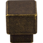Top Knobs - Tapered Square Knob - TK32GBZ | Montreal Lighting & Hardware