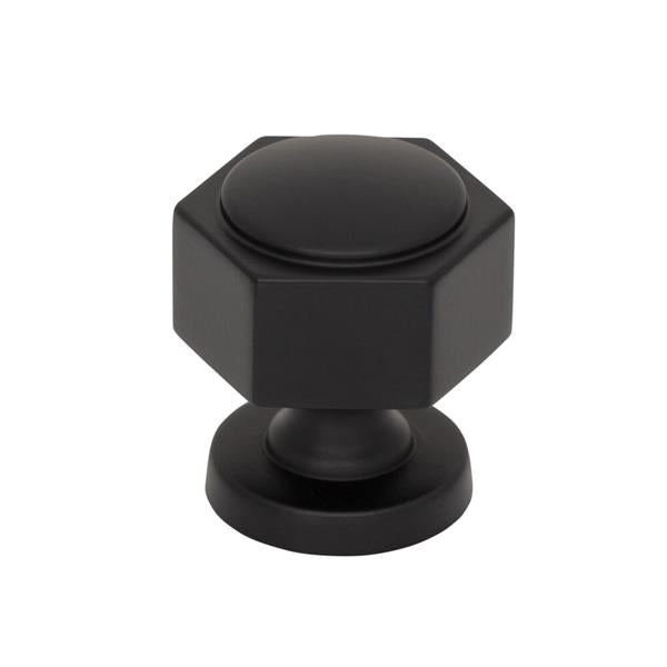 Top Knobs - TK3320BLK - Stanmore Knob - Brockwell - Flat Black