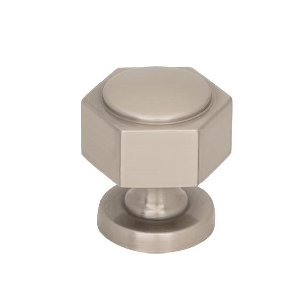 Top Knobs - TK3320BSN - Stanmore Knob - Brockwell - Brushed Satin NIckel