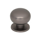Top Knobs - TK3330AG - Lambert Knob - Brockwell - Ash Gray